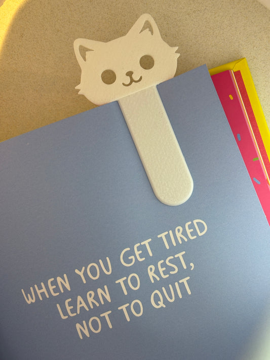 Adorable Cat Bookmarks (2-Pack)