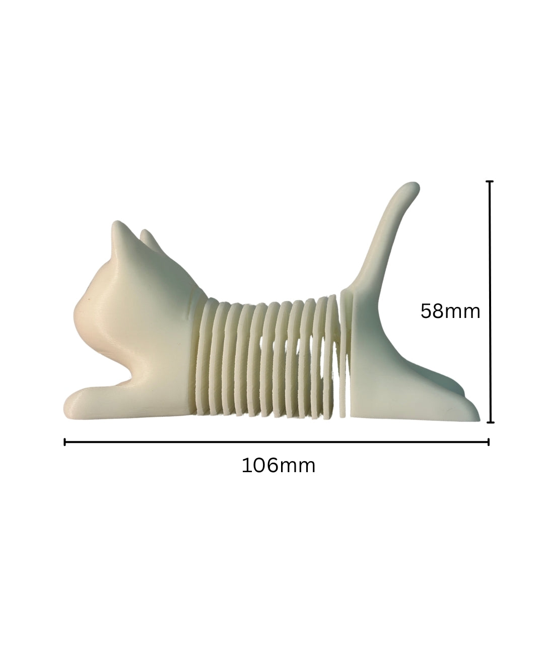 Stretchy Spring Cat – Desk Buddy Toy