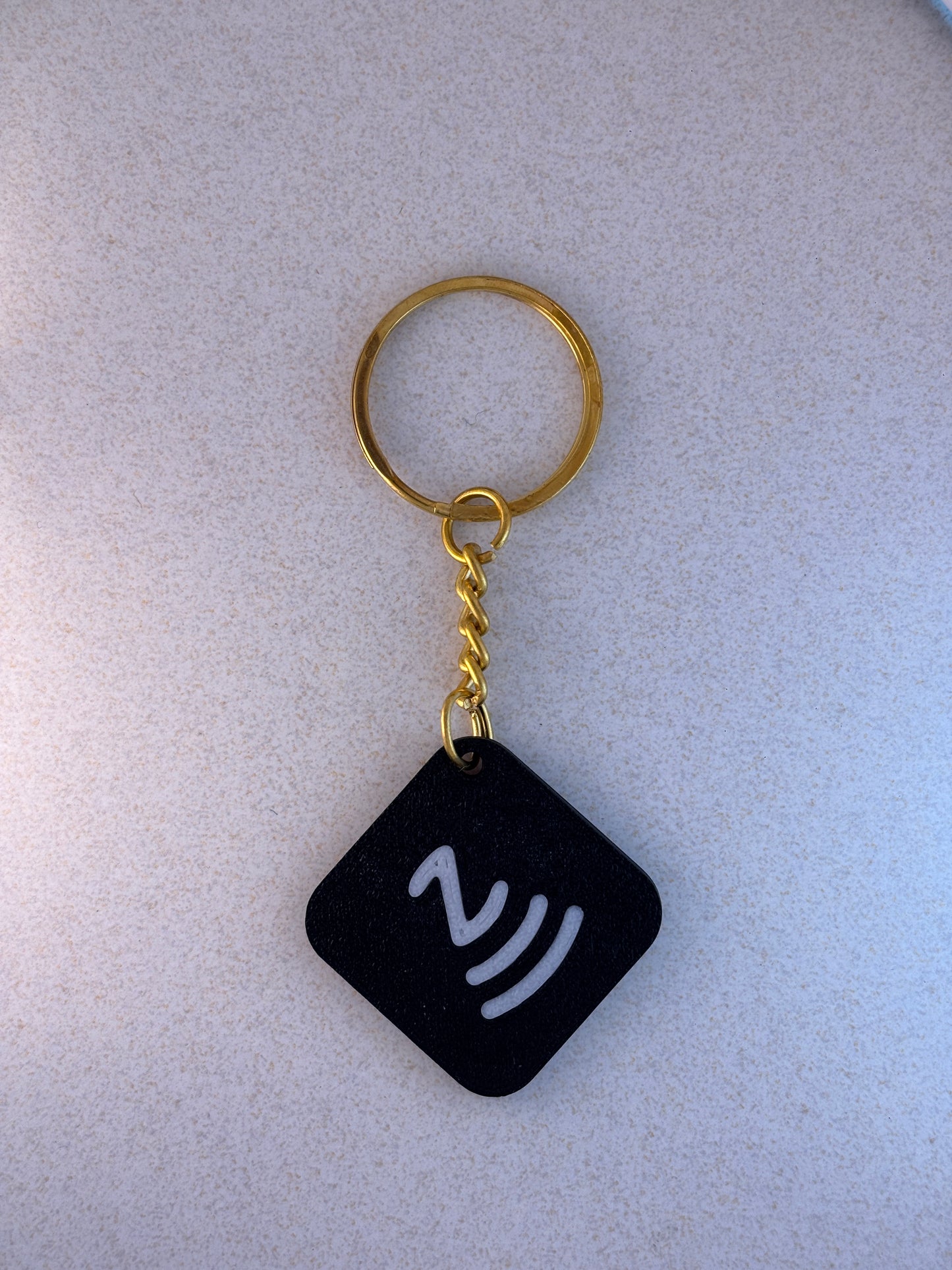 The NFC Instagram Keychain