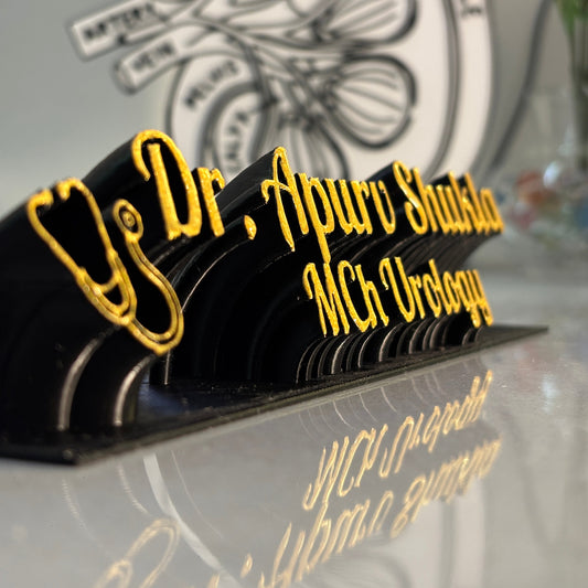 3D Customizable Name Plate