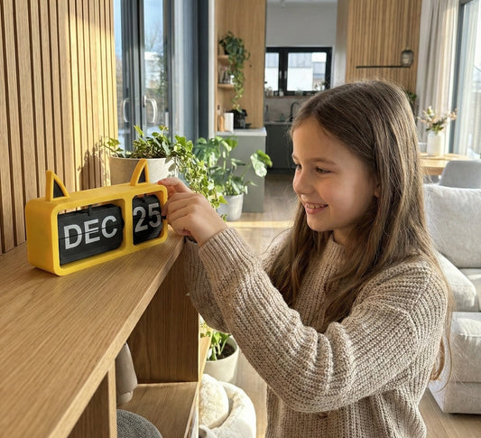 MeowDay™ Desk Calendar with Magnetic Cat-Ears