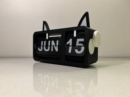 MeowDay™ Desk Calendar with Magnetic Cat-Ears