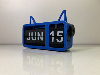 MeowDay™ Desk Calendar with Magnetic Cat-Ears