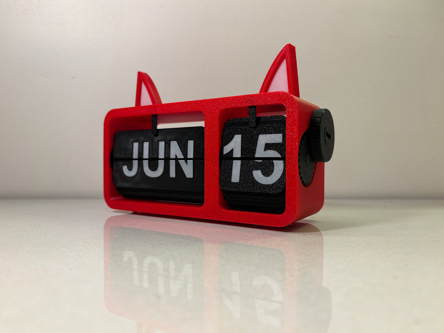 MeowDay™ Desk Calendar with Magnetic Cat-Ears