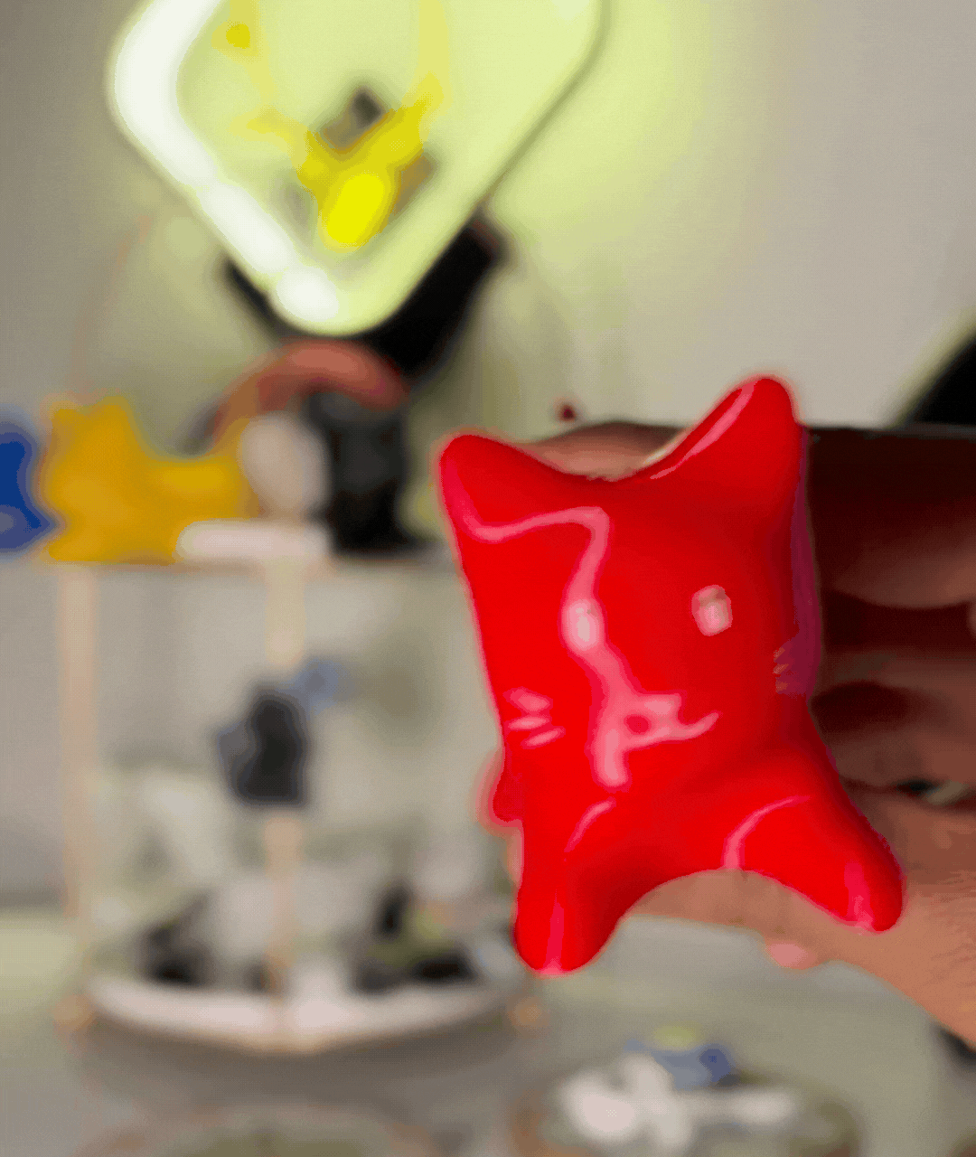 Stretchy Spring Cat – Desk Buddy Toy
