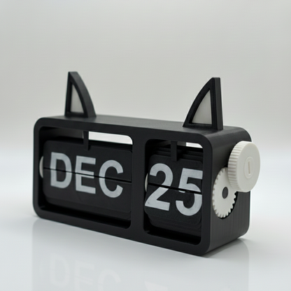 MeowDay™ Desk Calendar with Magnetic Cat-Ears